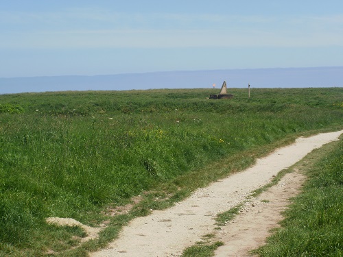 The end of the Yorkshire Wolds Way is literally in sight