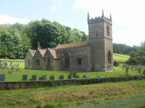 One of the many churches on the Yorkshire Wolds Way