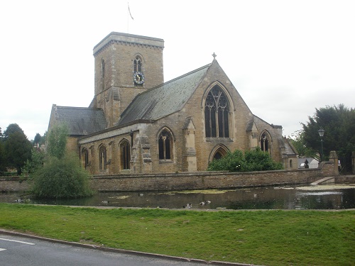 The lovely St. Helen's Church in Welton